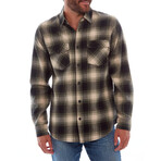 Kane Flannel Shirt // Forest (M)