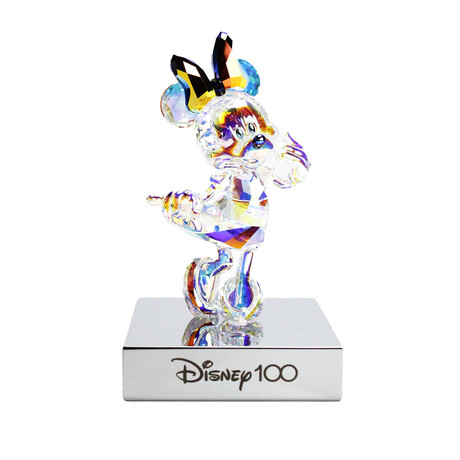 Disney100 // Minnie Mouse // Iridescent Crystal Figurine