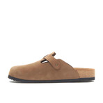 Capri Nubuck Leather Clog Sandal // Sand (Euro: 41)