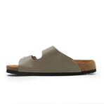 Bali-N Nappa Leather Two-Strap Sandals // Mink (Euro: 41)