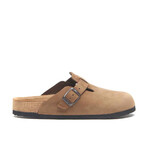 Capri Nubuck Leather Clog Sandal // Sand (Euro: 43)