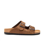 Bali Nubuck Leather Two-Strap Sandal // Sand (Euro: 41)