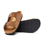 Bali Nubuck Leather Two-Strap Sandal // Sand (Euro: 37)