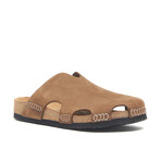 Trudi Nubuck Leather Clog Sandal // Sand (Euro: 37)