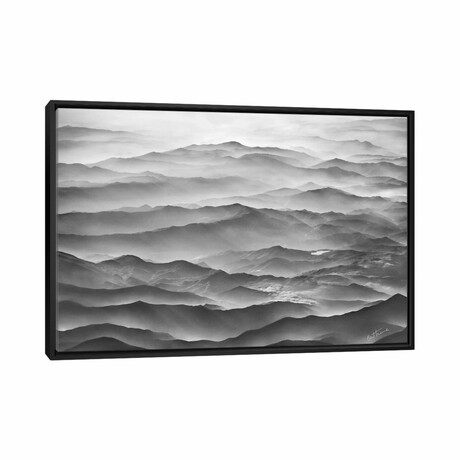 Ocean Mountains by Ben Heine (18"H x 26"W x 1.5"D)