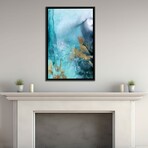 Gold Under The Sea I by Eva Watts (26"H x 18"W x 1.5"D)