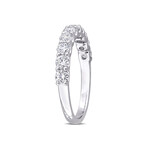 1ct TW Lab-Grown Diamond Semi-Eternity Anniversary Band in 14k White Gold (8)