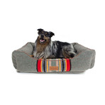 Pendleton Vintage Camp Kuddler Dog Bed / Heather Green (Medium)