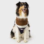 2X-Large Shinola Pet Brand Stripe Sweater // Brown