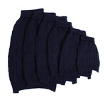 X-Large Shinola Pet Cable Knit Sweater // Navy