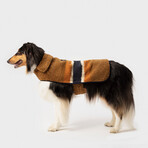 Large Shinola Dog Coat // Brown