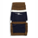 Medium Shinola Pet Brand Stripe Sweater // Brown