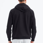 Hooded Sweatshirt // Black (S)