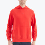 Hooded Sweatshirt // Orange (S)