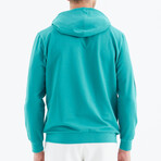 Hooded Sweatshirt // Sea Green (S)