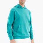 Hooded Sweatshirt // Sea Green (S)