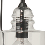 Brody 5 Light Glass Pendant