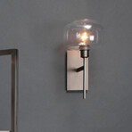 Camden Mod Sconce // Gun Metal