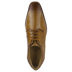 Donald // Eel Print Knitted Design Oxford // Tan (US: 7)