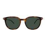 Ferragamo Mens SF1015S 214 Pilot Sunglasses // Tortoise + Green