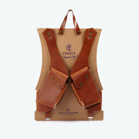 Double Holster // Cognac