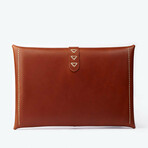 Macbook Clutch 12'' // Cognac