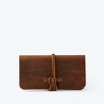 Single Sleeve Tobacco Case // Antique Brown