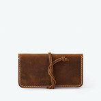 Single Sleeve Tobacco Case // Antique Brown