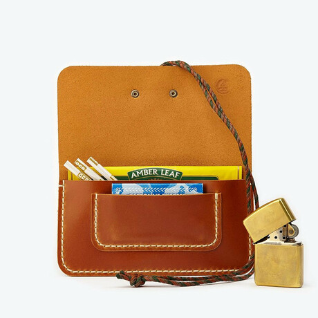 Single Sleeve Tobacco Case // Cognac