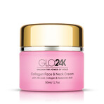 Collagen Face + Neck Cream With 24k Gold, Collagen + Hyaluronic Acid