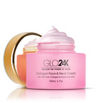 Collagen Face + Neck Cream With 24k Gold, Collagen + Hyaluronic Acid