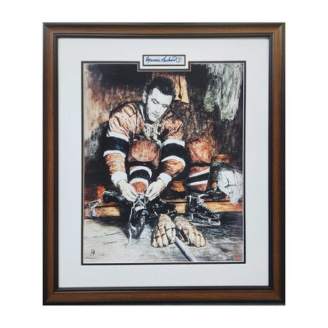 Maurice Richard Autographed Limited Edition #1 of 9 Frame - Montreal Canadiens