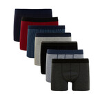 Set of 7 Boxer Briefs // Multicolor (S)