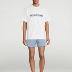 Helmut Lang Men's Airy Swim Short // Storm Blue (XL)