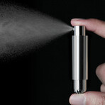 nanoSprayer - Metal Made Refillable Fragrance Sprayer // Silver