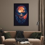 The Scream Before Christmas by Nicebleed (26"H x 18"W x 1.5"D)