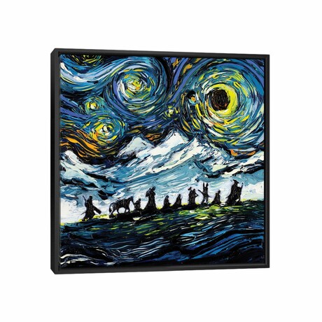 Van Gogh Never Saw The Fellowship by Aja Trier (12"H x 12"W x 1.5"D)