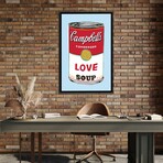 Love Soup by Chromoeye (26"H x 18"W x 1.5"D)