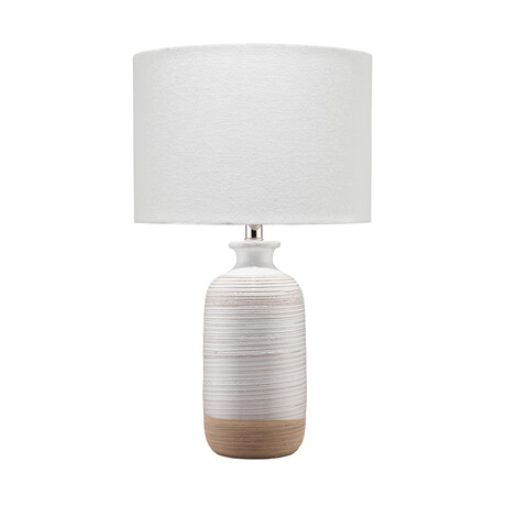 Neri Ceramic Table Lamp // White