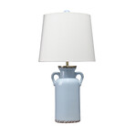 Marnie Ceramic Table Lamp // Light Blue