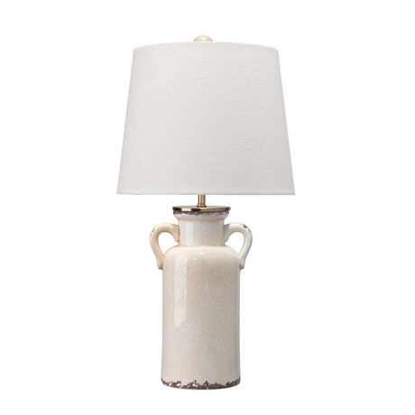 Marnie Ceramic Table Lamp // Cream