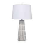 Kelby Cement Table Lamp // Grey