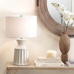 Ondine Ceramic Table Lamp // Off White