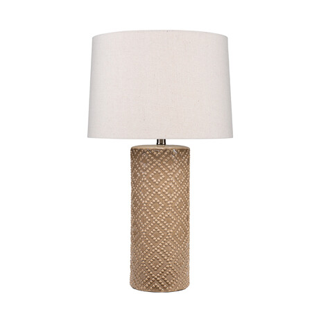 Rosemary Ceramic Table Lamp // Brown