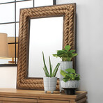 Darya Rectangle Jute Wall Mirror