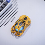 GravaStar Mercury M1 Pro Wireless Gaming Mouse + 4K Dongle // Battle-Worn Yellow