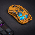 GravaStar Mercury M1 Pro Wireless Gaming Mouse + 4K Dongle // Battle-Worn Yellow