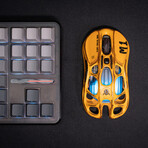 GravaStar Mercury M1 Pro Wireless Gaming Mouse + 4K Dongle // Battle-Worn Yellow