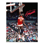 Dominique Wilkins Atlanta Autographed Basketball 8x10 Photo