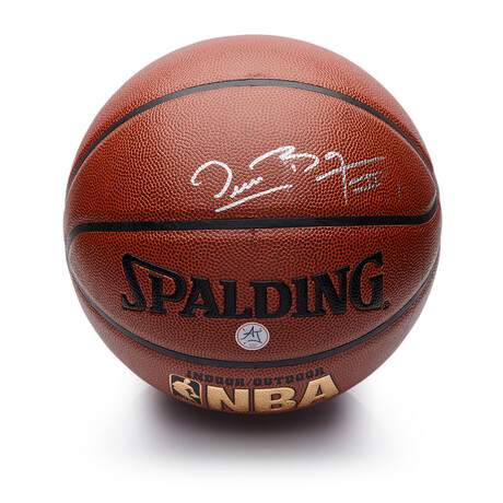 Muggsy Bogues Autographed I/O Spalding Basketball